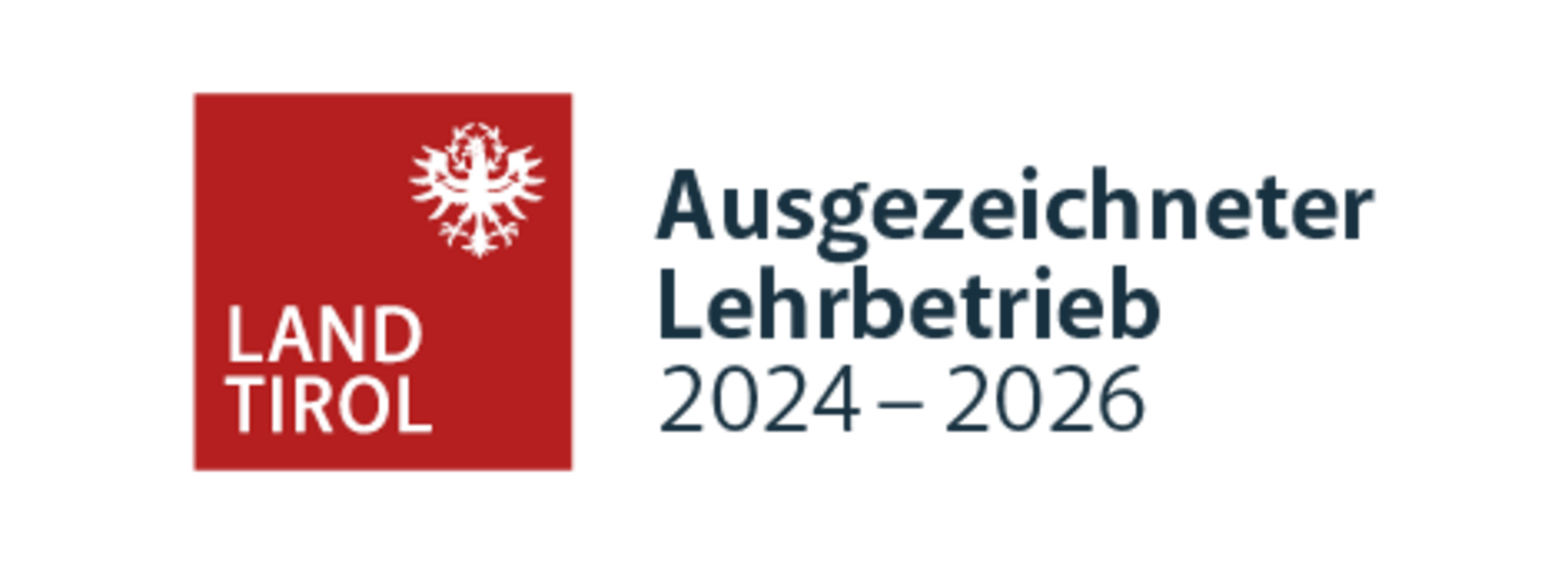 Offizielles Logo Ausgezeichneter Lehrbetrieb Land Tirol